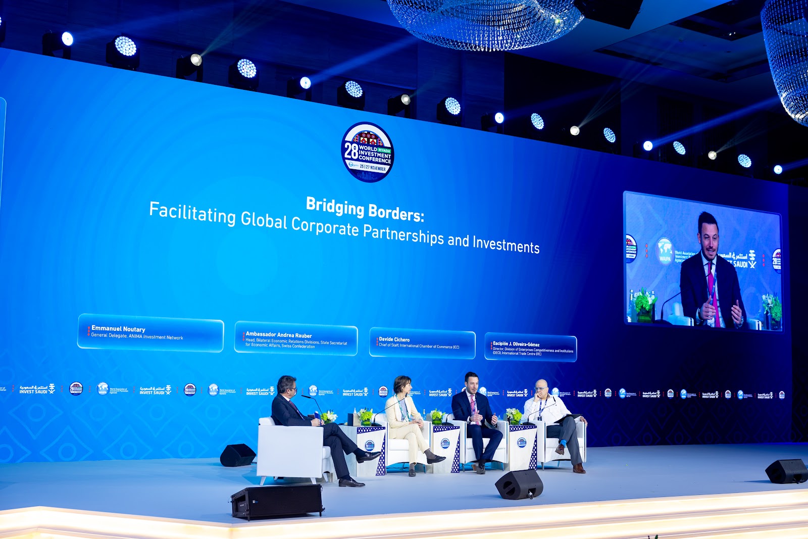 Case Study: 28th World Investment Conference — Managing 130+ Speakers for Invest Saudi
